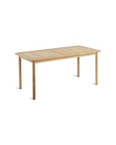 unopiù PEVERO Table fixe 160 x 80 cm en teck