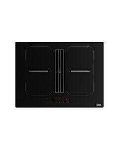 franke FSM 7081 HI Smart 2Gether Black Lines Piano cottura induzione cm. 70 con cappa integrata da 630 m³/h - cristallo nero