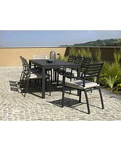 vacchetti 6455340000 BOSTON Table extensible en aluminium