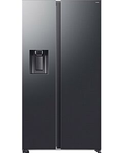 samsung RS70F64KEFEO Side by side refrigerator with freezer cm. 91 h. 178 - lt. 640 - graphite steel
