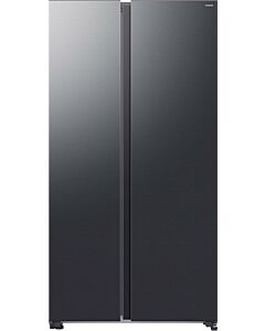samsung RS70F65QEFEO Side by side refrigerator with freezer cm. 91 h. 178 - lt. 659 - graphite
