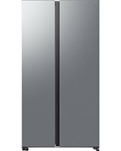 samsung RS70F65QETEO Side by side refrigerator with freezer cm. 91 h. 178 - lt. 659 - brushed stainless steel