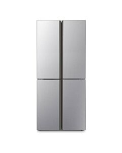 hisense RQ515N4AC2 4-door refrigerator with freezer - cm. 79 h. 181 - lt. 427 - grey