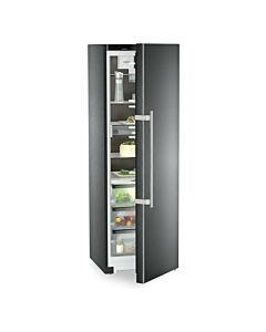 liebherr RBbsb525i Prime Freestanding refrigerator cm. 60 h. 186 - lt. 386 - black steel