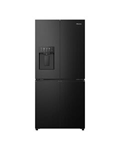 hisense RQ5P470SYFD 4-door refrigerator with freezer - cm. 79 h. 179 - lt. 483 - black