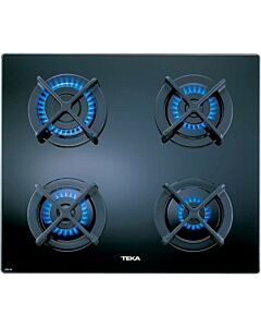 teka CGC 60 4G AI AL Gas hob cm. 60 - black glass