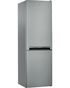 indesit LI8 S2E X Frigorifero con congelatore a libera installazione cm. 60 h. 189 - lt. 339 - inox