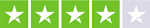 Trustpilot: 4 stars