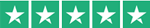 Trustpilot: 5 stars